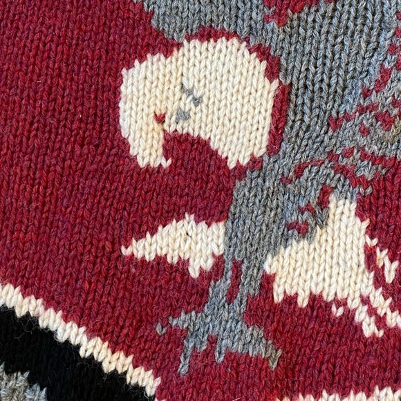 Vintage Woolrich Knit Sweater Eagle Pullover American Western 100% Wool Men’s ML - Picture 6 of 8